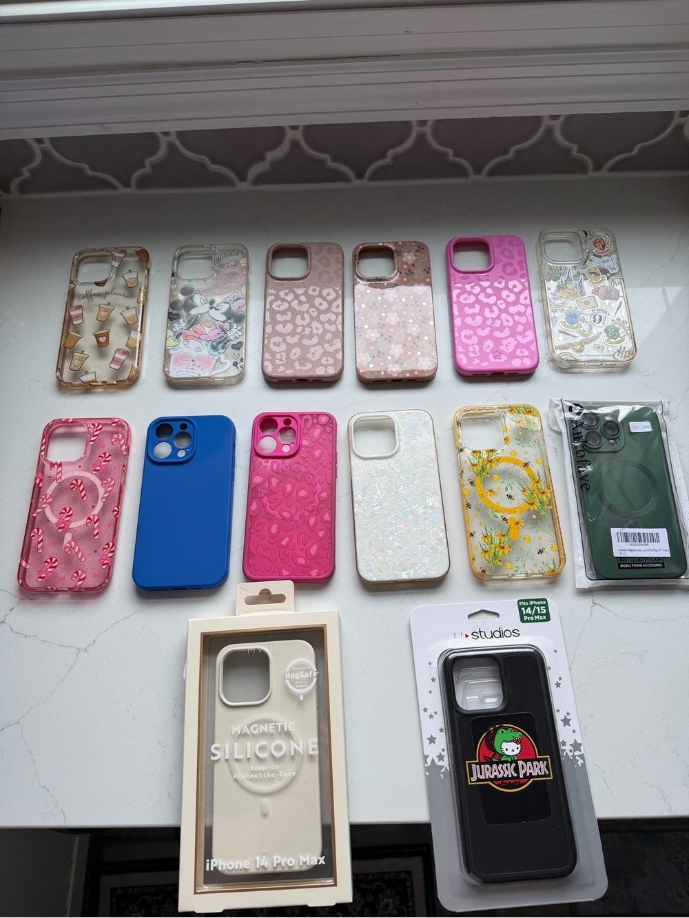 Lot of 14 iPhone 14 Pro Max Cases in Good Condition